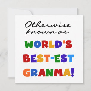 Andra kända som bästa Granma-gåvor