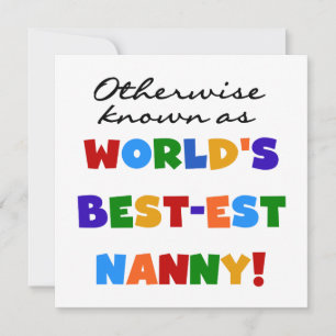 Andra kända som bästa Nanny-gåvor