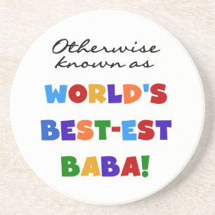 Andra kända som "Best Baba T-shirts" och "Gift" Underlägg
