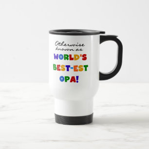 Andra kända som "Best Opa T-shirts" och "Gifts" Resemugg