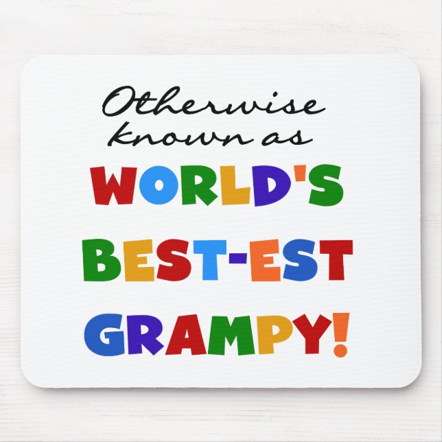 Andra kända som världens bästa Grampy-gåvor Musmatta (Framsidan)