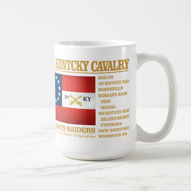 Andra Kentucky Cavalry (BA2) Kaffemugg (Höger)