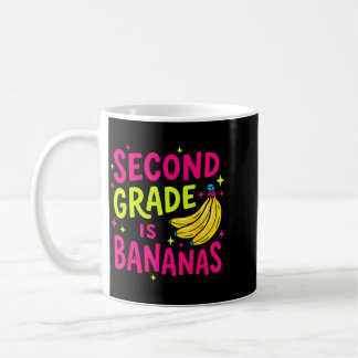Andra klass är bananas rolig åter till skolan kaffemugg