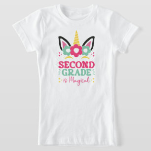 Andra klass är den magiska back to school-enmajsen t shirt