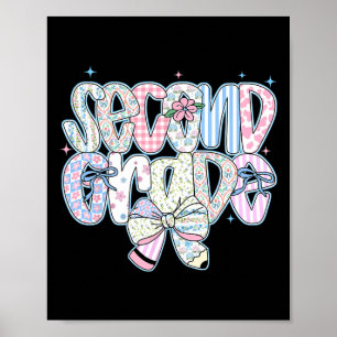 Andra klass åter till skolan Coquette Preppy Penna Poster