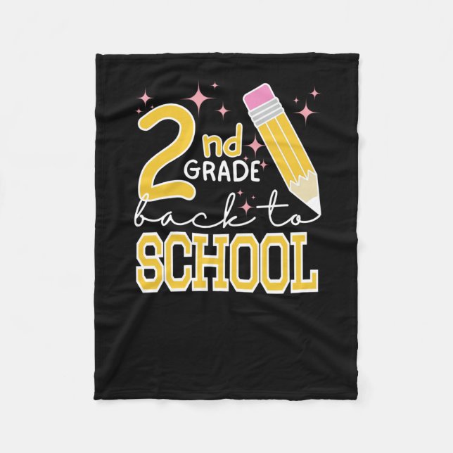 Andra Klass Back to school Fleecefilt (Framsidan)