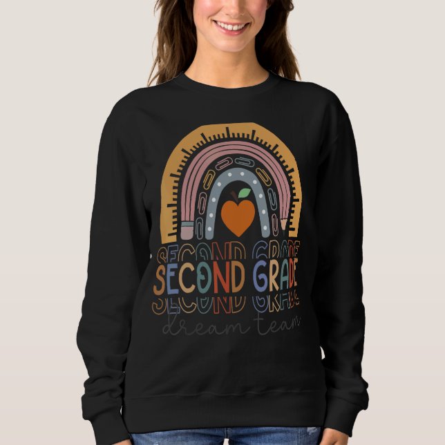 Andra Klass Dream Team Rainbow Välkommen tillbaka  T Shirt (Framsida)