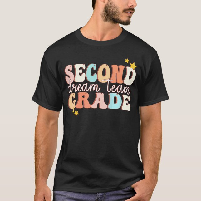 Andra Klass-drömmargruppen förra dagen, 2:e Klass T Shirt (Framsida)