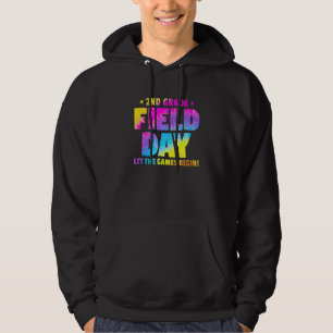 Andra Klass-Fält-dagen: Låt spelen börja i tie Dye Hoodie