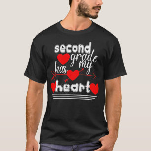 Andra klass har min hjärtefråga Valentines day C T Shirt
