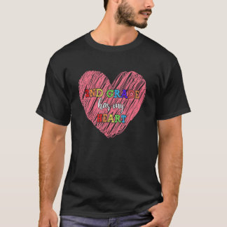 Andra Klass har mitt hjärta, andra Klass-lärarvale T Shirt