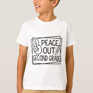 Andra Klass i förra sommaruppehållet i skolan T Shirt