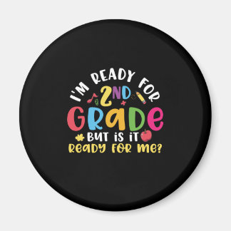 Andra Klass-läraren jag är Redo för andra Klass Magnet