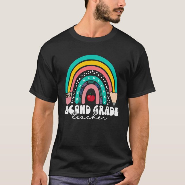 Andra Klass-lärarna, andra Klass-torget, regnet ba T Shirt (Framsida)