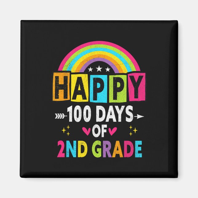 Andra Klass-Lycklig-100 dagar för lärare vid andra Magnet (Framsidan)