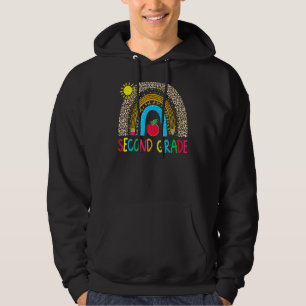 Andra Klass Rainbow Boys Girls Lärarteam, andra G Hoodie