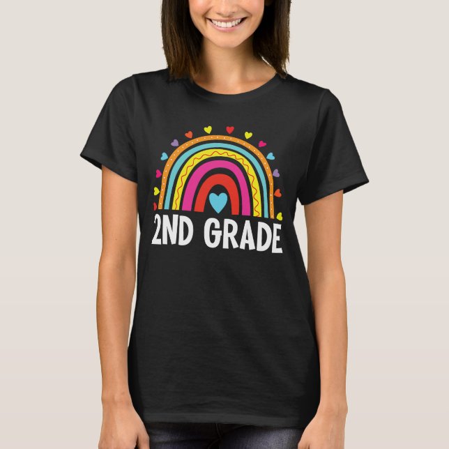 Andra Klass Regbow Back to school-gruppen, andra K T Shirt (Framsida)