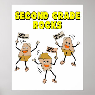 Andra Klass Sten Poster