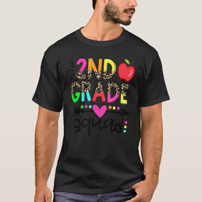 Andra Klass-torget, andra Klass Back to school T Shirt (Framsida)