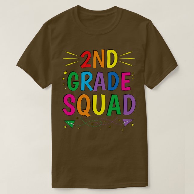 Andra Klass-torget andra skoldagen T Shirt (Design framsida)