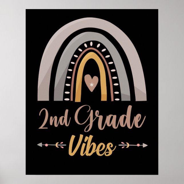 Andra Klass Vibes andra Klass Back to school Poster (Framsidan)