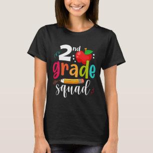 Andra klassens gäng kul tillbaka till skolan 2:a k t shirt