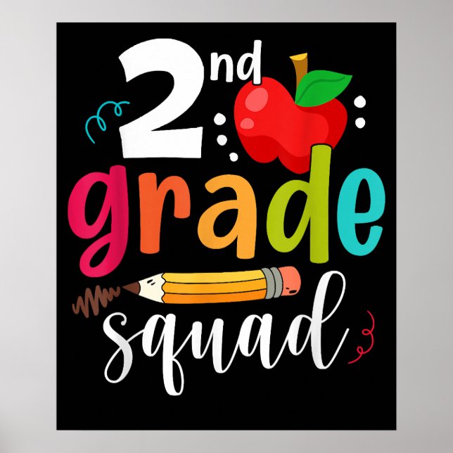 Andra Klassens Squad Roliga Tillbaka Till Skolan 2 Poster (Framsidan)