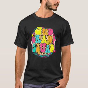 Andra Klassens Trupp Retro Leopard 2:a Klassens Lä T Shirt