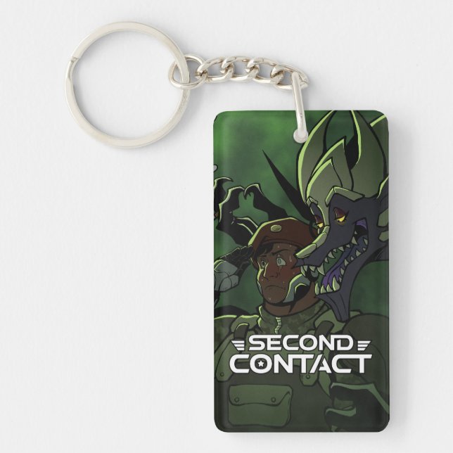 Andra kontaktskydd för Art Acrylic Keychain (Framsidan)
