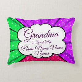 Ändra Lägg till Namn-mormor har lästs in av Grönte Prydnadskudde