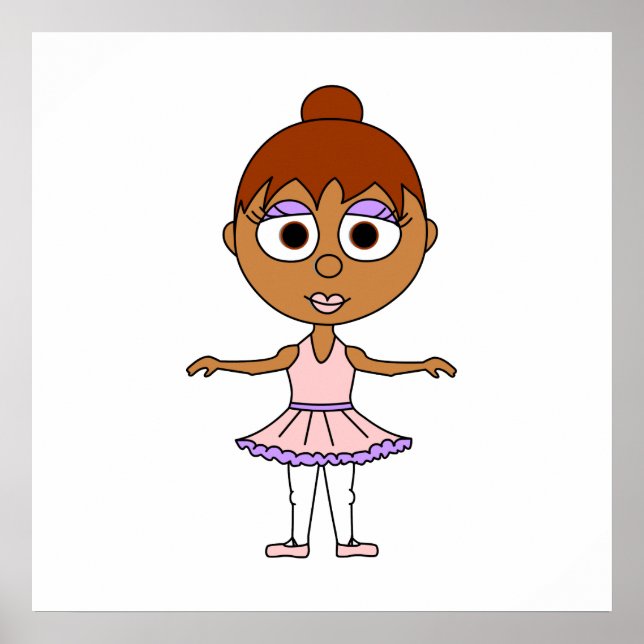 Andra lastpallspositionen Poster - Ballerinasserie (Framsidan)