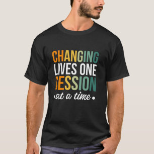 Ändra liv En session i taget Långärmad T Shirt