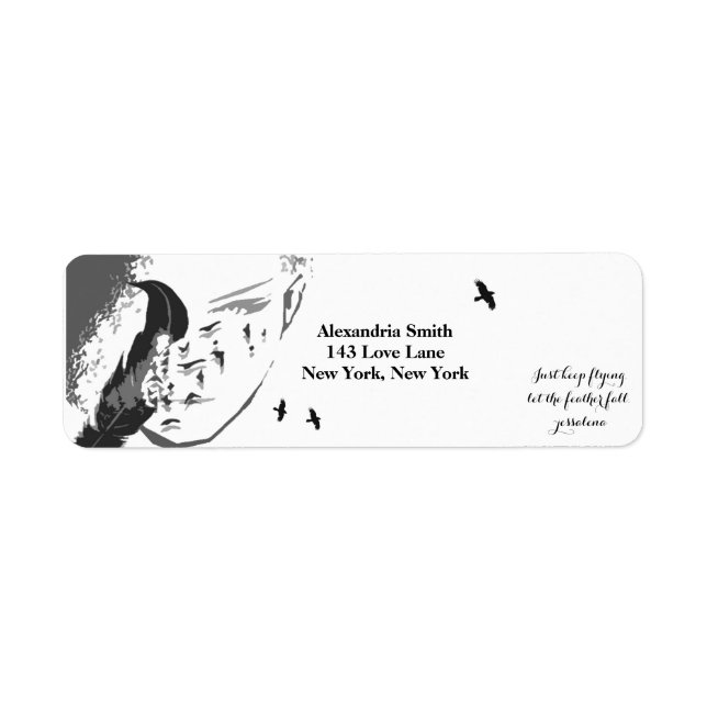 Ändra ludd returadress etikett (Framsidan)