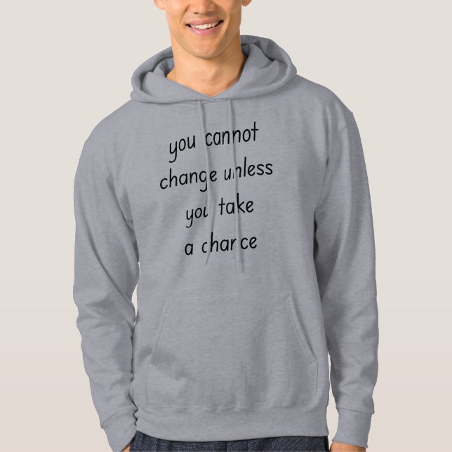 Ändra Manar Basic Hoodie (Framsida)