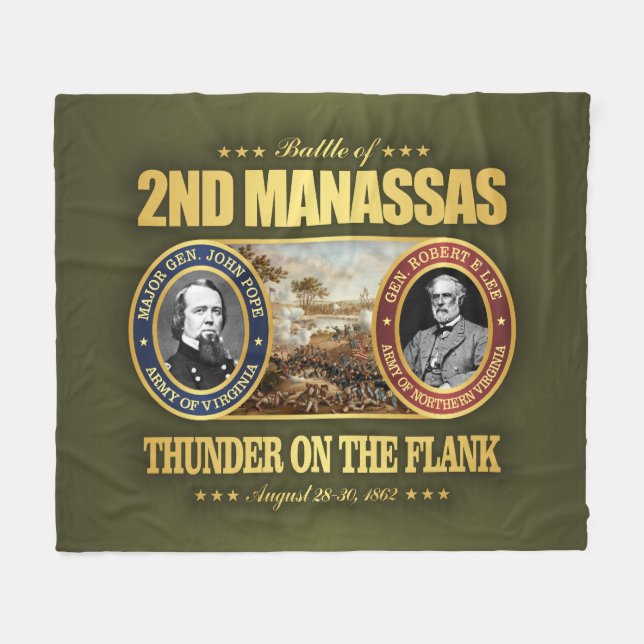 Andra Manassas (FH2) Fleecefilt (Framsidan (Horisontell))