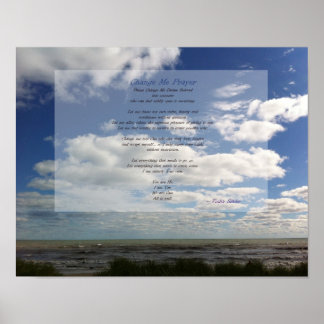 Ändra mig Prayer Poster