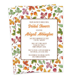 Ändra Möhippan Fall för Löv Inbjudningar