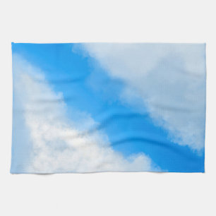 Andra moln - Blue Kitchen Towel Kökshandduk
