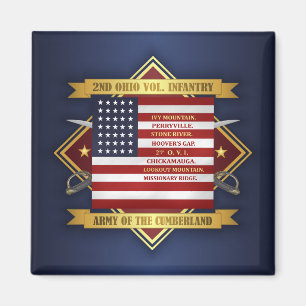 Andra Ohio Volunteer Infantry Magnet