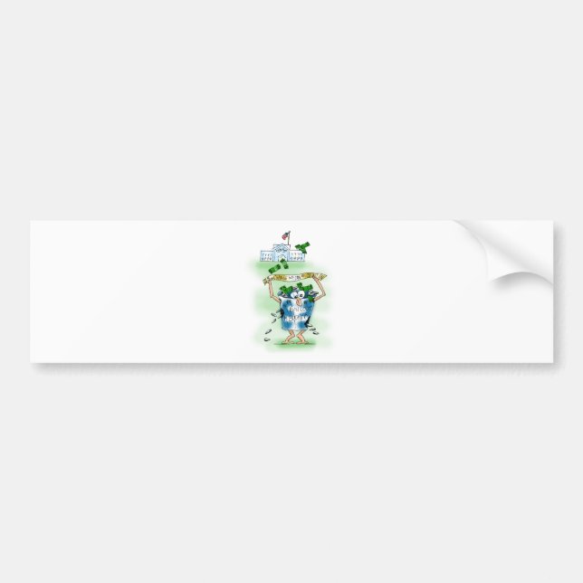 Ändra oss kan all räkning på bildekal (Framsidan)