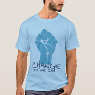 Ändra oss kan ja den Obama t skjortan Shirt