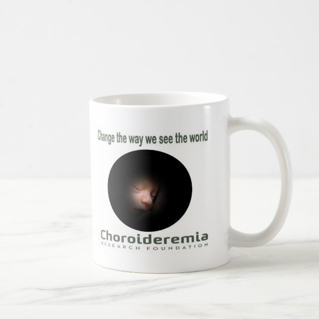 Ändra oss ser långt - muggen kaffemugg (Höger)