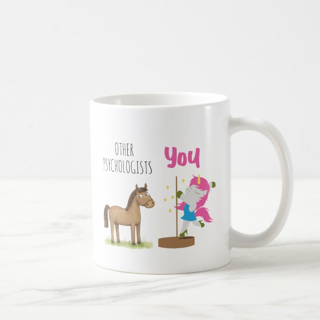 Andra psykologer mot dig psykologi kaffemugg (Höger)