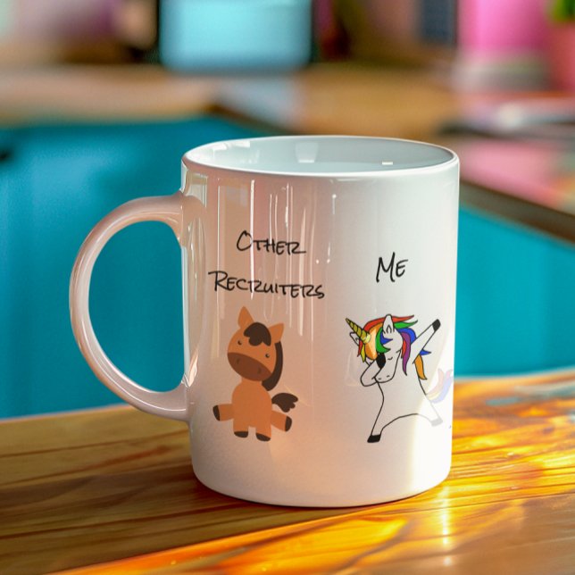 Andra rekryterare: Unicorn-personal Rekrytering Kaffemugg (Skapare uppladdad)