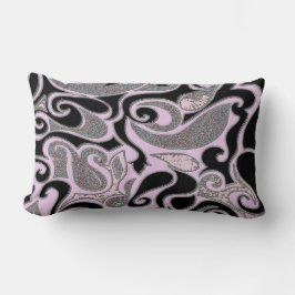 Ändra rektangeln Färg Wacky Retro Swirl Kudde