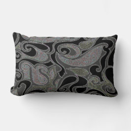 Ändra rektangeln Färg Wacky Retro Swirl Lumbarkudde