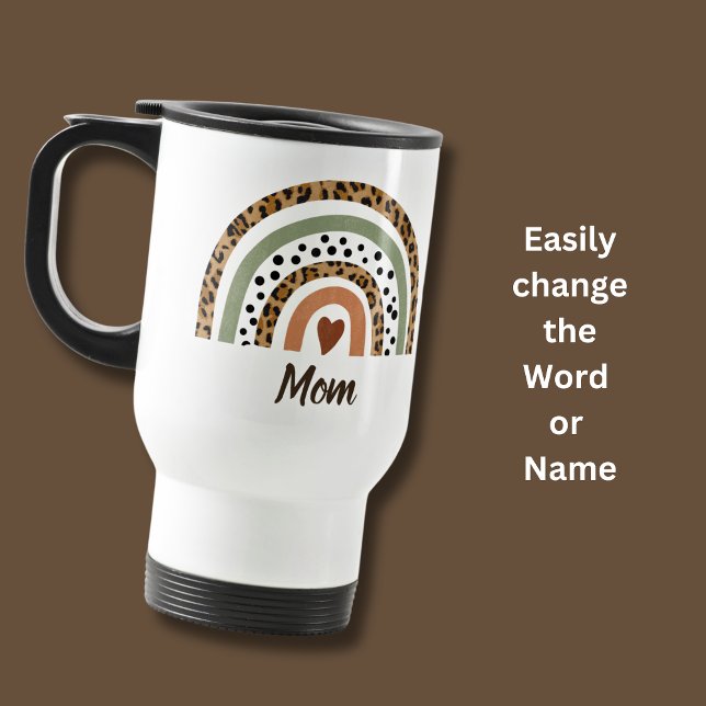 Ändra Resemugg för utskrift av regn i Namn Leopard (Skapare uppladdad)