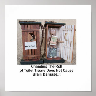 Ändra roll på toalettvävnad poster