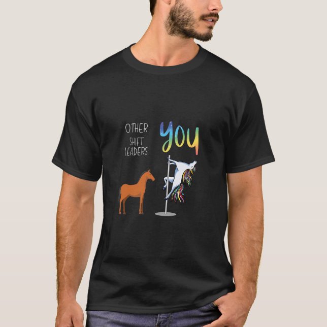 Andra skiftledare du t shirt (Framsida)