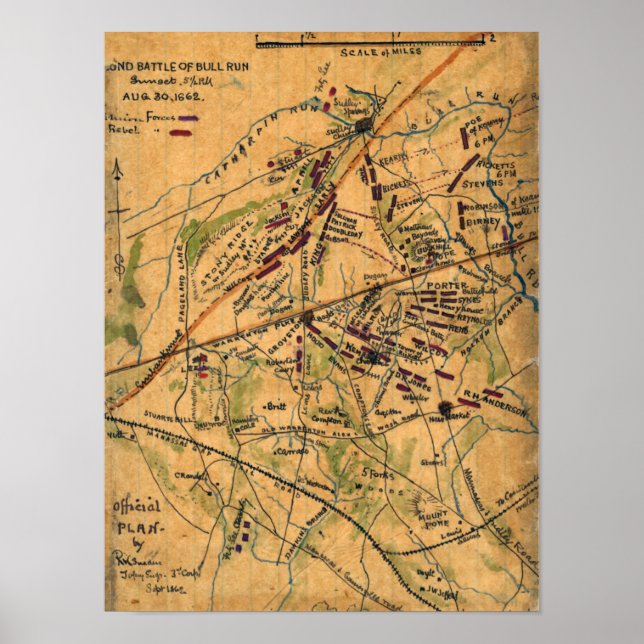 Andra slaget vid Bull Springa 5 Poster (Framsidan)